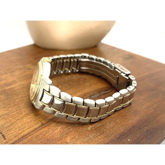 Ebel Women's Watch Swiss Quartz Diamond Mother of Pearl Dial Two Tone 18k Steel - Picture 9 of 14